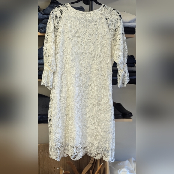 PERA Perdonna 2 lace boho vintage wedding dress - Picture 7 of 8